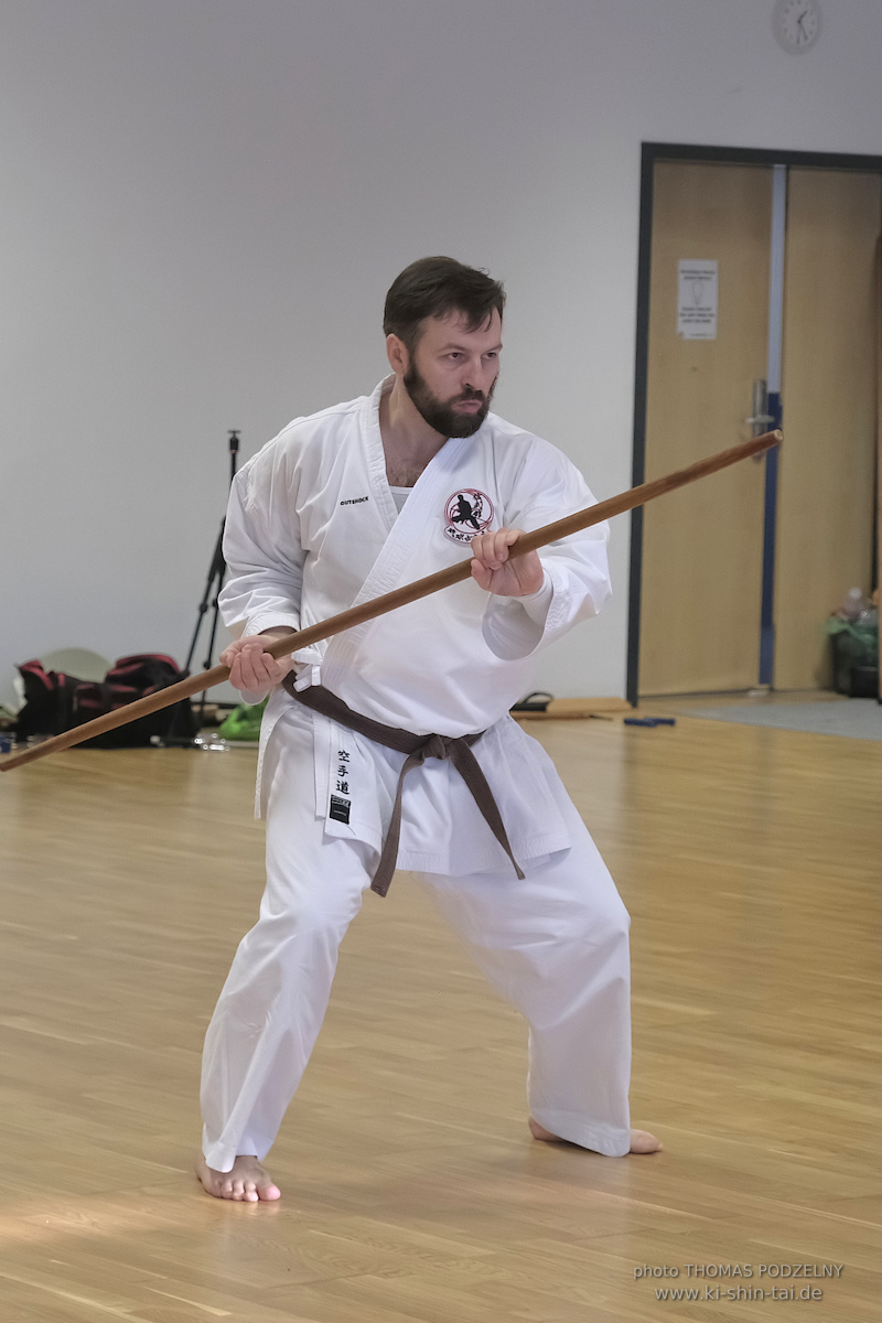 Ryûkyû Kobudô Lehrgang mit Thomas Podzelny 6.Dan in Torun/Polen 16.-18.1.2026