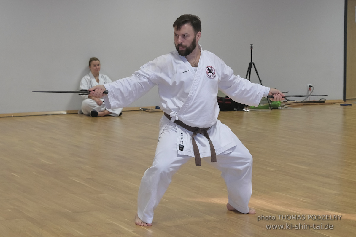 Ryûkyû Kobudô Lehrgang mit Thomas Podzelny 6.Dan in Torun/Polen 16.-18.1.2026