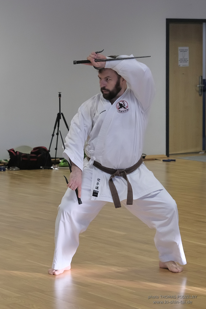 Ryûkyû Kobudô Lehrgang mit Thomas Podzelny 6.Dan in Torun/Polen 16.-18.1.2026