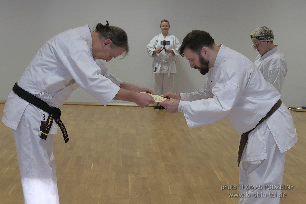 Ryûkyû Kobudô Lehrgang mit Thomas Podzelny 6.Dan in Torun/Polen 16.-18.1.2026
