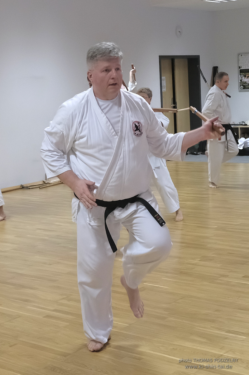 Ryûkyû Kobudô Lehrgang mit Thomas Podzelny 6.Dan in Torun/Polen 16.-18.1.2026