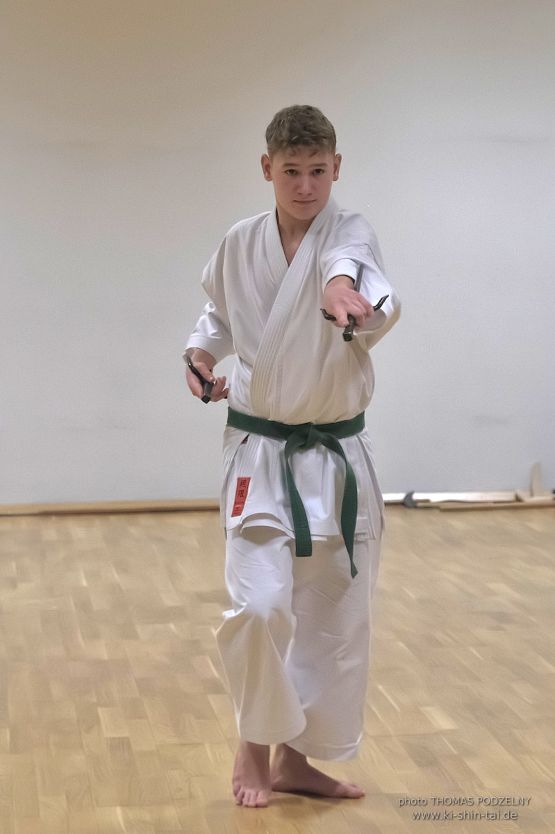 Ryûkyû Kobudô Lehrgang mit Thomas Podzelny 6.Dan in Torun/Polen 16.-18.1.2026
