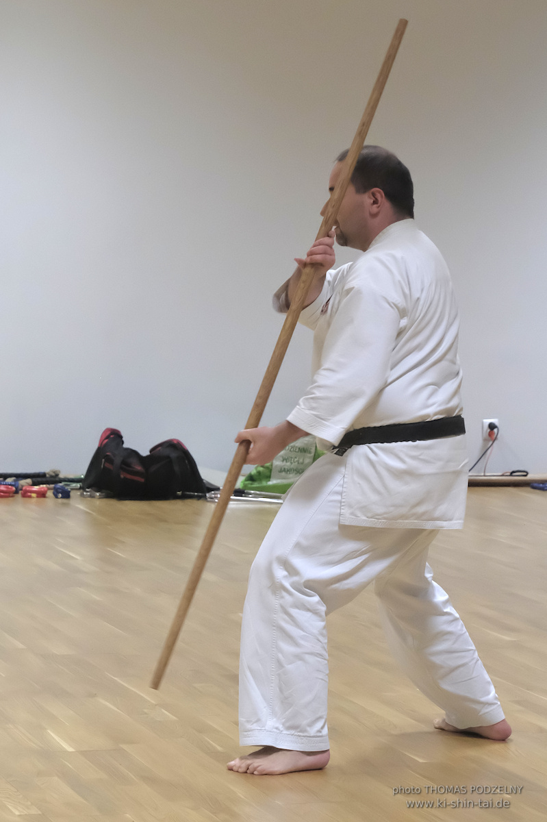 Ryûkyû Kobudô Lehrgang mit Thomas Podzelny 6.Dan in Torun/Polen 16.-18.1.2026