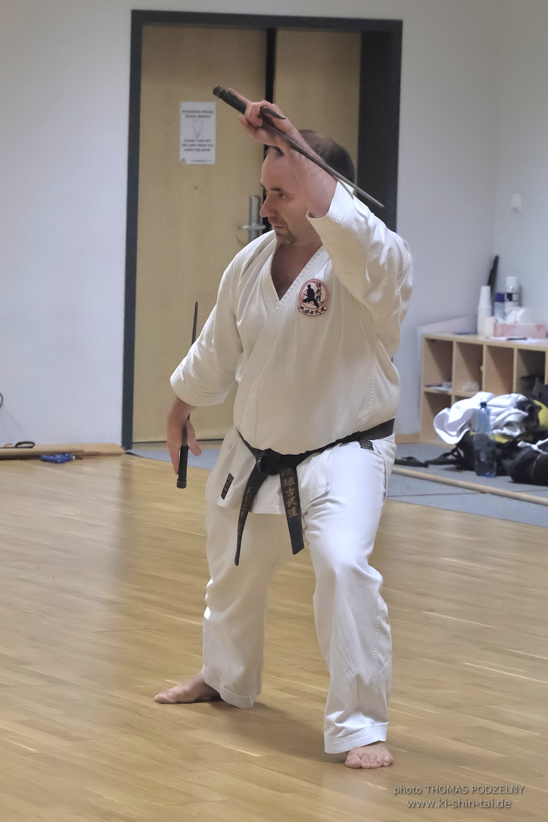 Ryûkyû Kobudô Lehrgang mit Thomas Podzelny 6.Dan in Torun/Polen 16.-18.1.2026