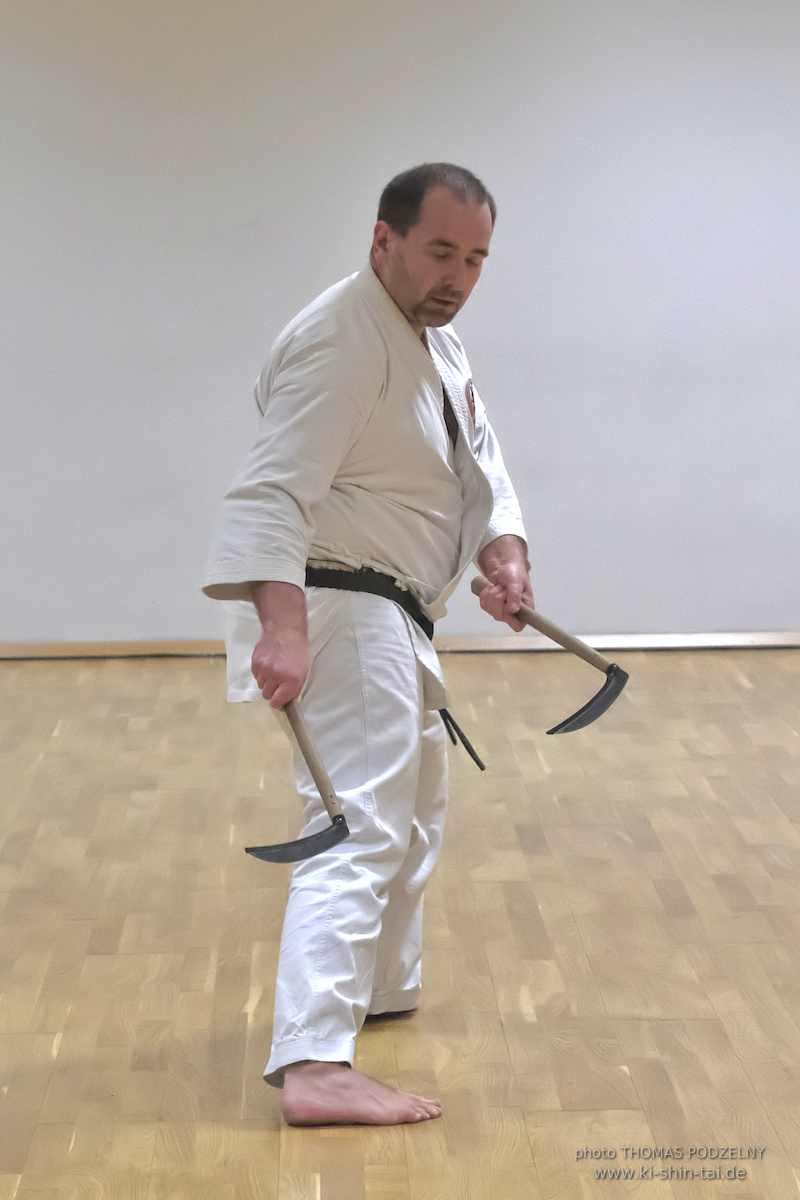 Ryûkyû Kobudô Lehrgang mit Thomas Podzelny 6.Dan in Torun/Polen 16.-18.1.2026