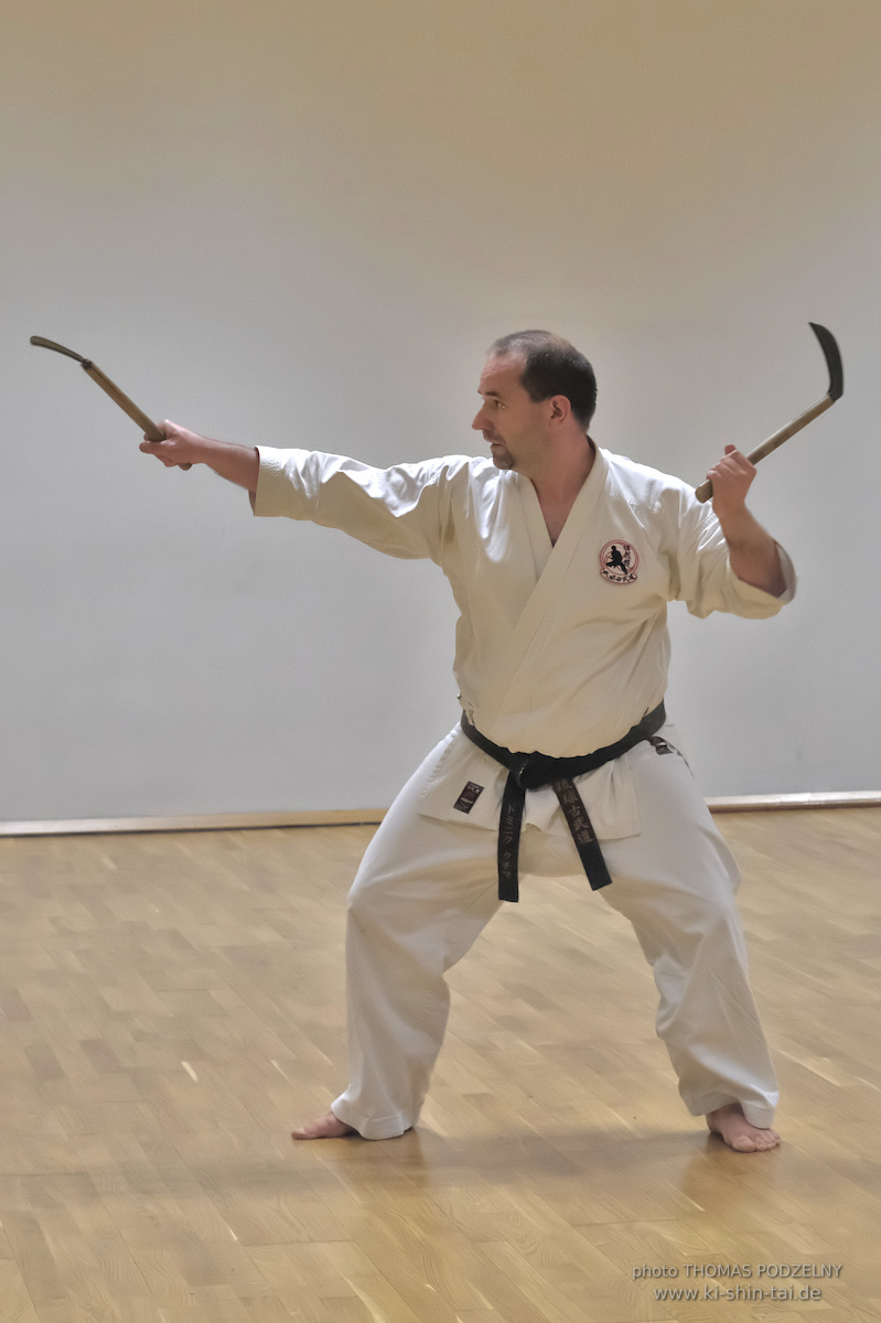 Ryûkyû Kobudô Lehrgang mit Thomas Podzelny 6.Dan in Torun/Polen 16.-18.1.2026