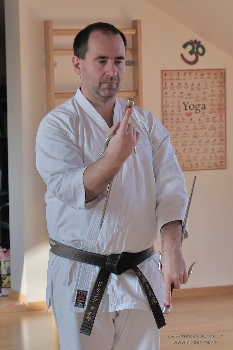 Ryûkyû Kobudô Lehrgang mit Thomas Podzelny 6.Dan in Torun/Polen 16.-18.1.2026
