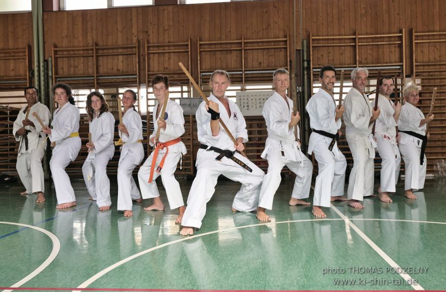 Kobudô Lehrgang mit Thomas Podzelny 5.Dan in Wien – August 2019