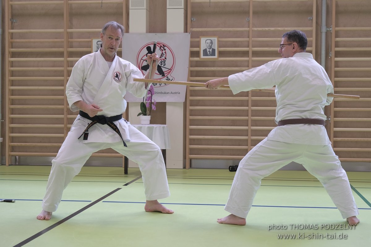 Ryukyu Kobudo Seminar - Thomas Podzelny Renshi 6th Dan - Schwechat (Wien) 17.-19.2.2023