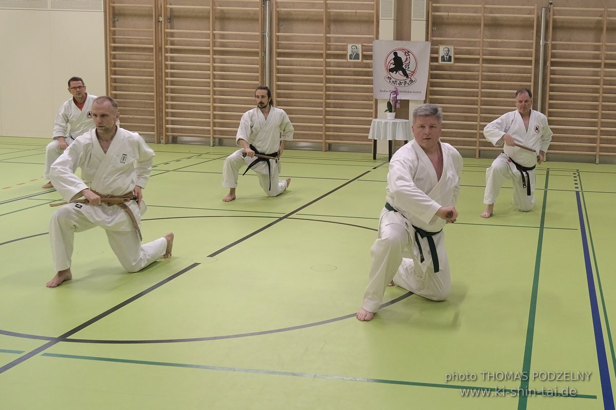 Ryukyu Kobudo Seminar - Thomas Podzelny Renshi 6th Dan - Schwechat (Wien) 17.-19.2.2023