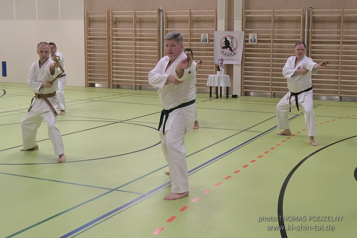 Ryukyu Kobudo Seminar - Thomas Podzelny Renshi 6th Dan - Schwechat (Wien) 17.-19.2.2023