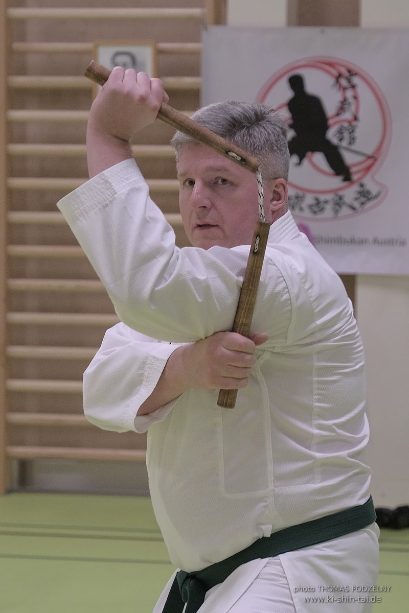 Ryukyu Kobudo Seminar - Thomas Podzelny Renshi 6th Dan - Schwechat (Wien) 17.-19.2.2023