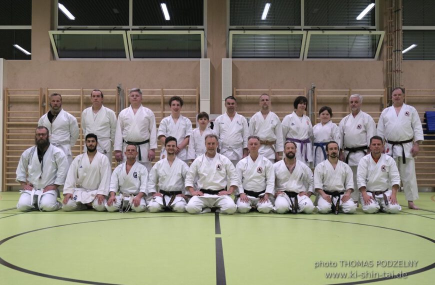 Ryukyu Kobudo Seminar - Thomas Podzelny Renshi 6th Dan - Schwechat (Wien) 17.-19.2.2023