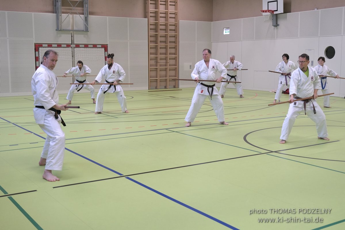 Ryukyu Kobudo Seminar - Thomas Podzelny Renshi 6th Dan - Schwechat (Wien) 17.-19.2.2023