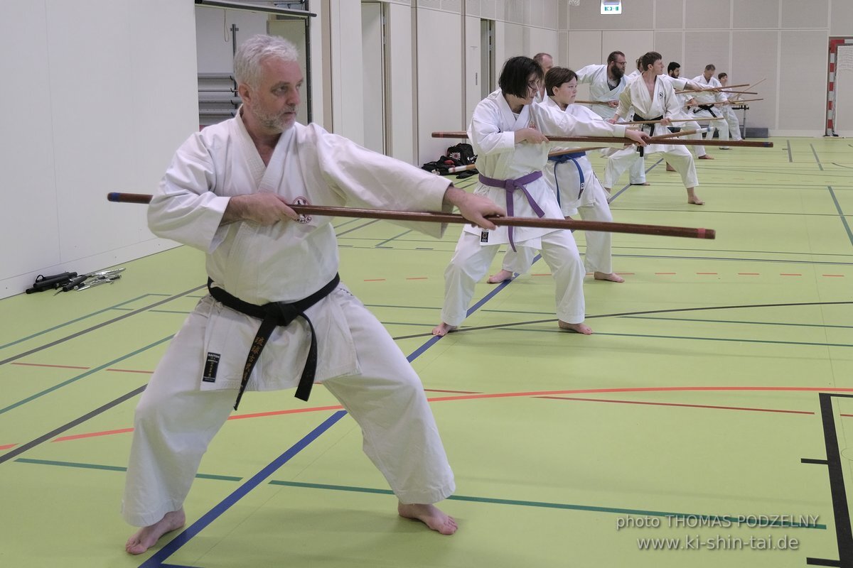 Ryukyu Kobudo Seminar - Thomas Podzelny Renshi 6th Dan - Schwechat (Wien) 17.-19.2.2023