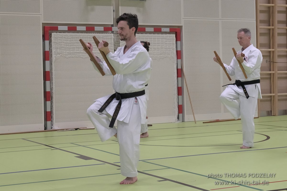 Ryukyu Kobudo Seminar - Thomas Podzelny Renshi 6th Dan - Schwechat (Wien) 17.-19.2.2023