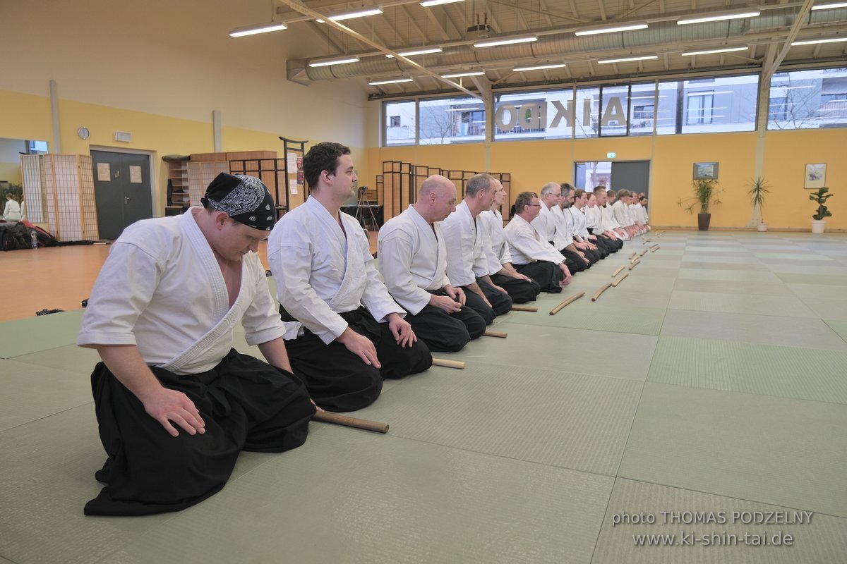 Aikido Lehrgang Volker Hochwald Erlangen 17.-19.3.2023