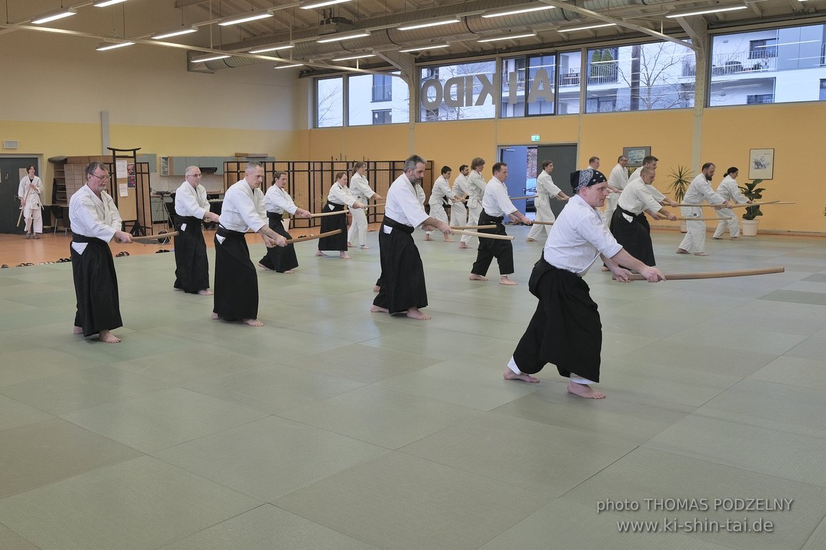 Aikido Lehrgang Volker Hochwald Erlangen 17.-19.3.2023