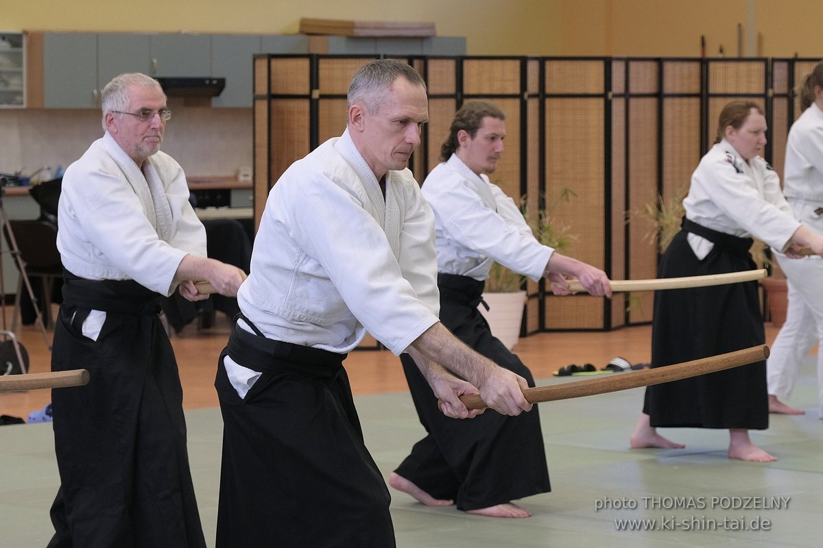 Aikido Lehrgang Volker Hochwald Erlangen 17.-19.3.2023