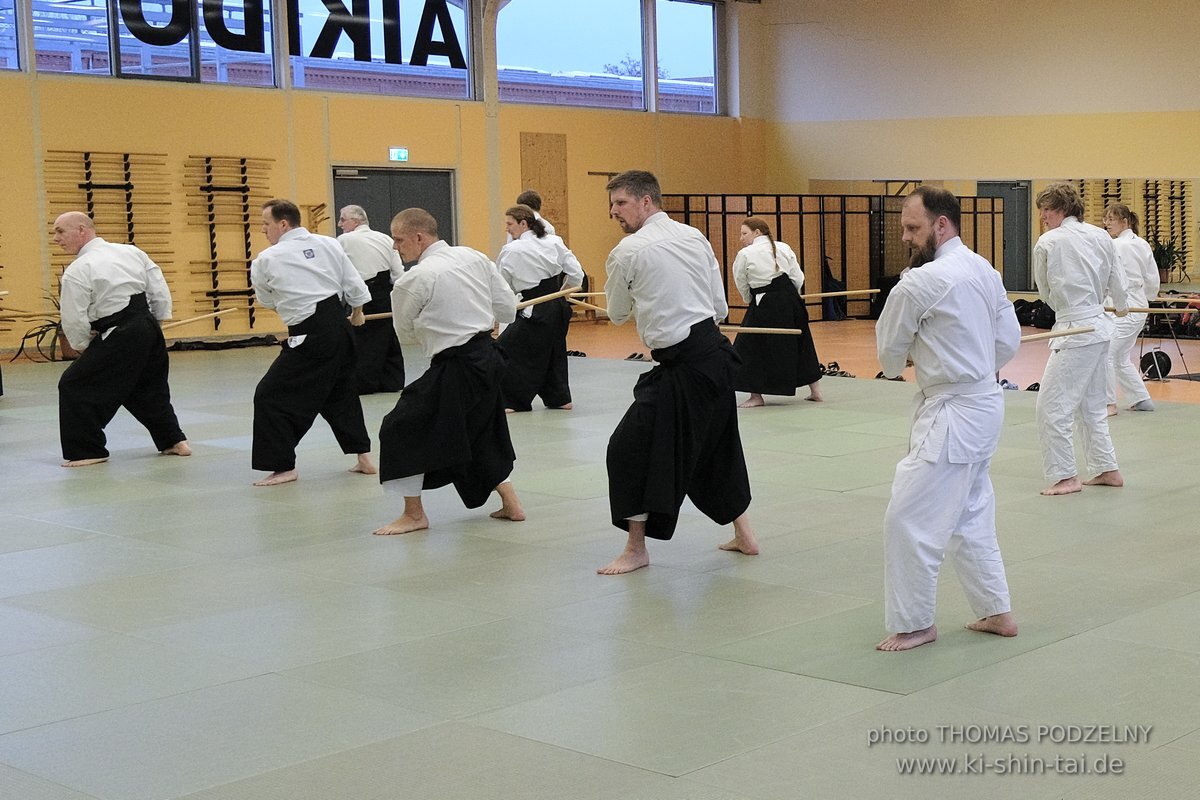 Aikido Lehrgang Volker Hochwald Erlangen 17.-19.3.2023