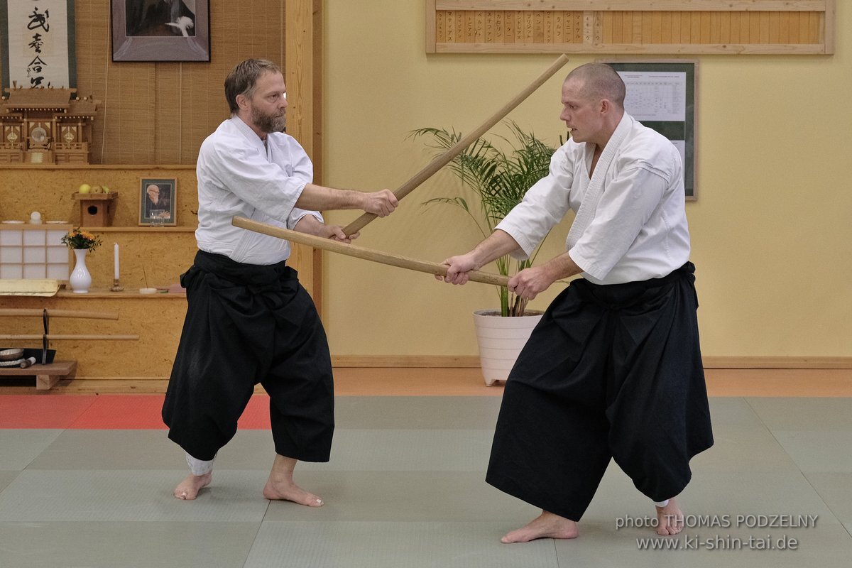 Aikido Lehrgang Volker Hochwald Erlangen 17.-19.3.2023