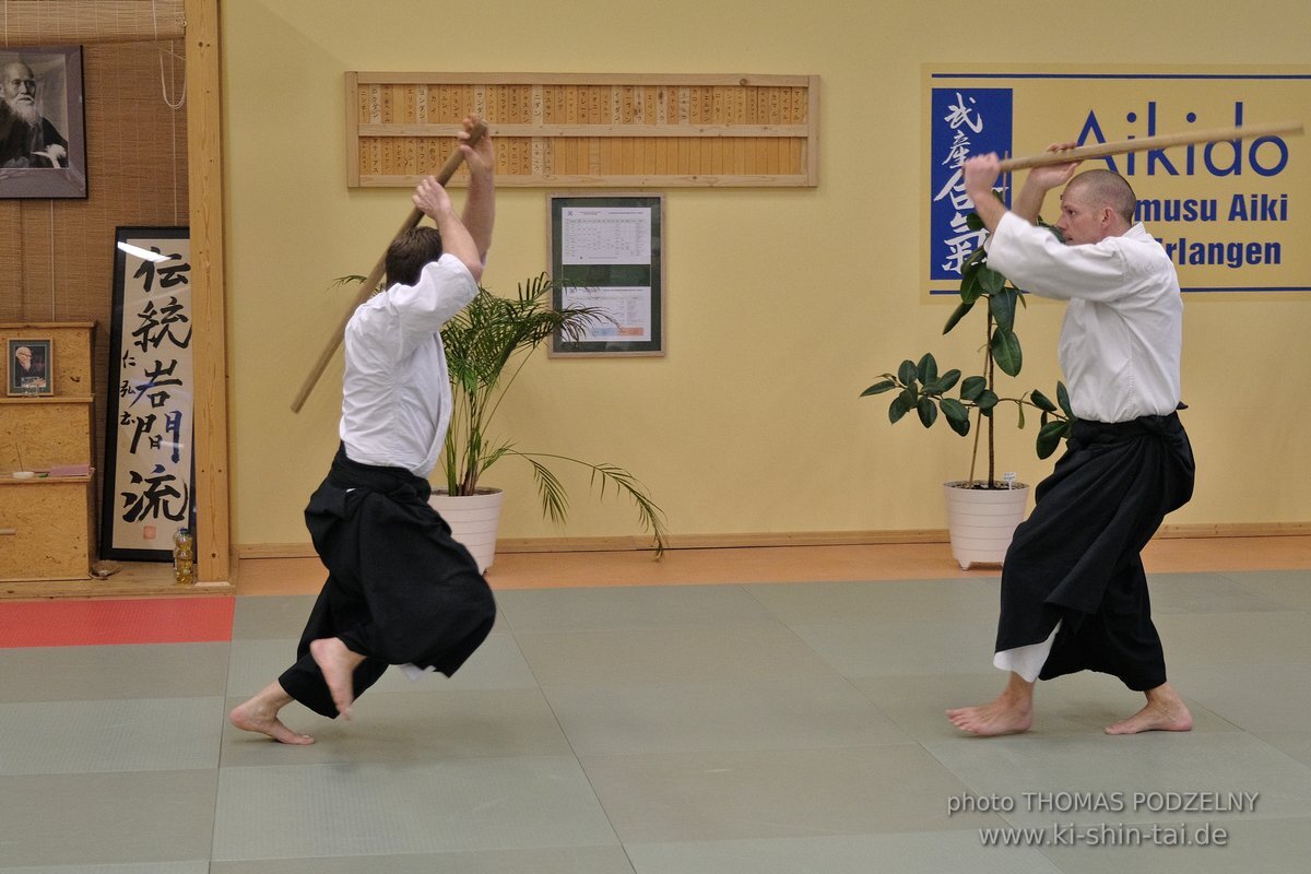 Aikido Lehrgang Volker Hochwald Erlangen 17.-19.3.2023