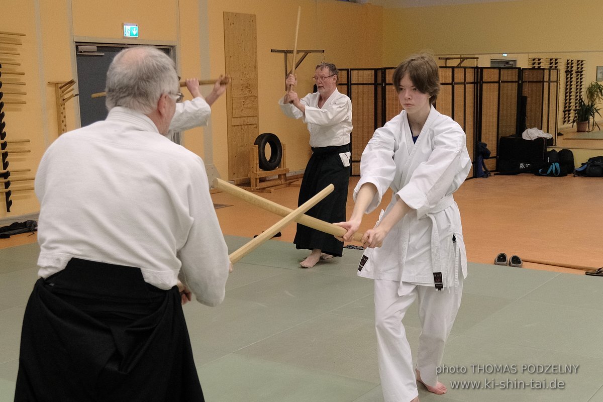 Aikido Lehrgang Volker Hochwald Erlangen 17.-19.3.2023