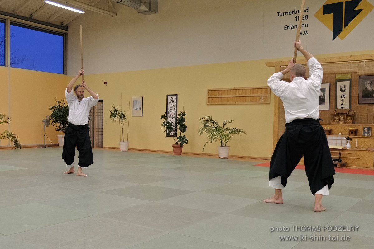 Aikido Lehrgang Volker Hochwald Erlangen 17.-19.3.2023