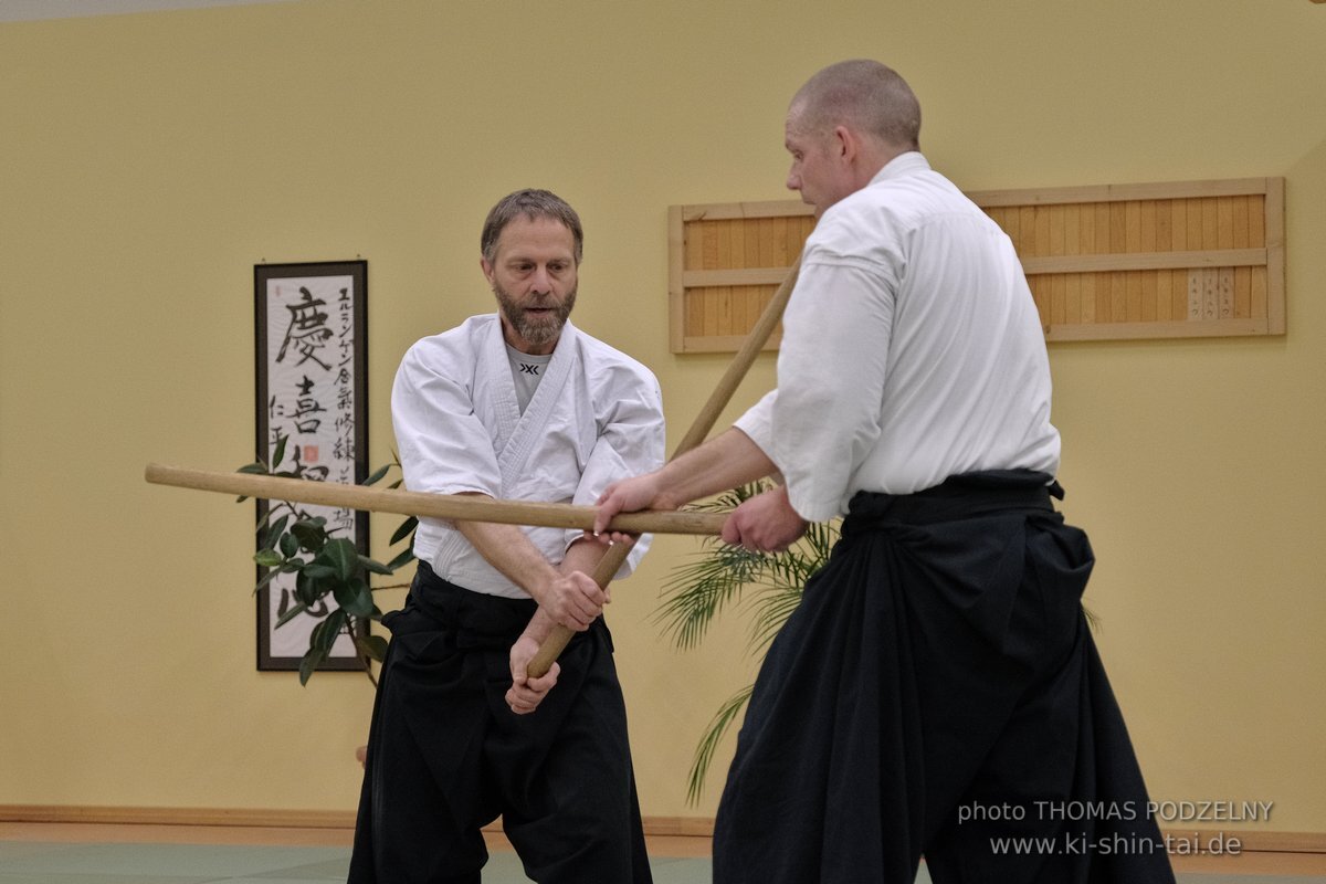 Aikido Lehrgang Volker Hochwald Erlangen 17.-19.3.2023