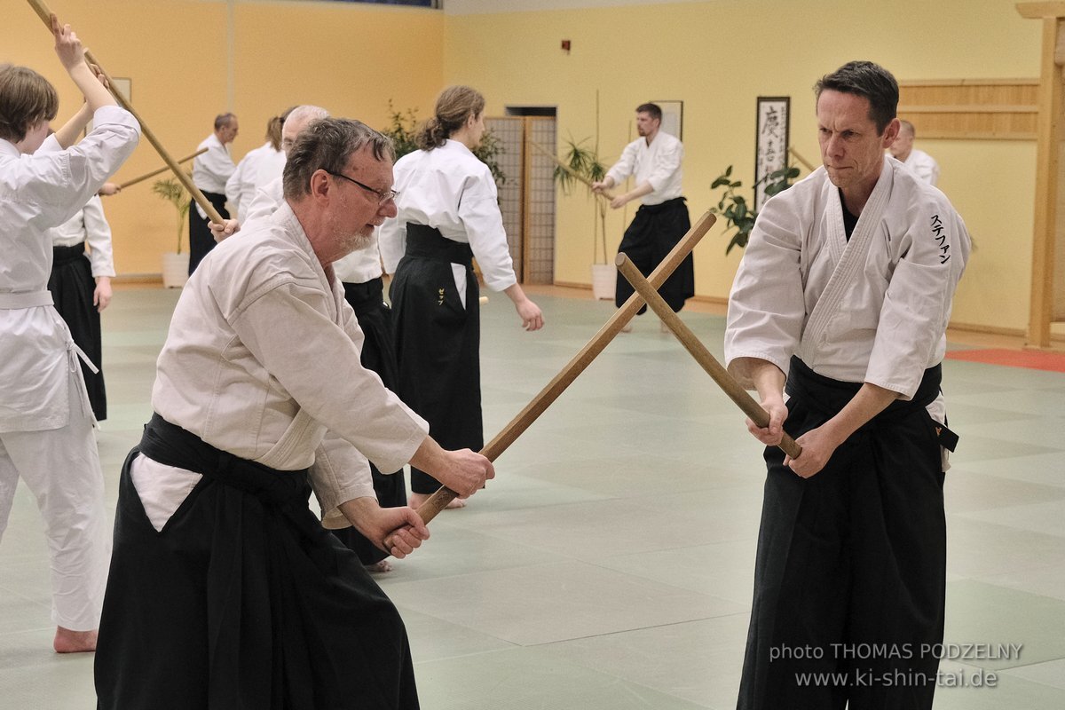 Aikido Lehrgang Volker Hochwald Erlangen 17.-19.3.2023