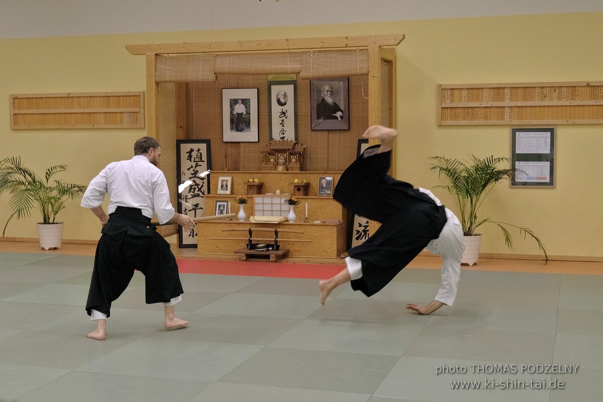 Aikido Lehrgang Volker Hochwald Erlangen 17.-19.3.2023