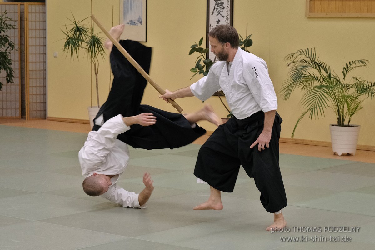 Aikido Lehrgang Volker Hochwald Erlangen 17.-19.3.2023