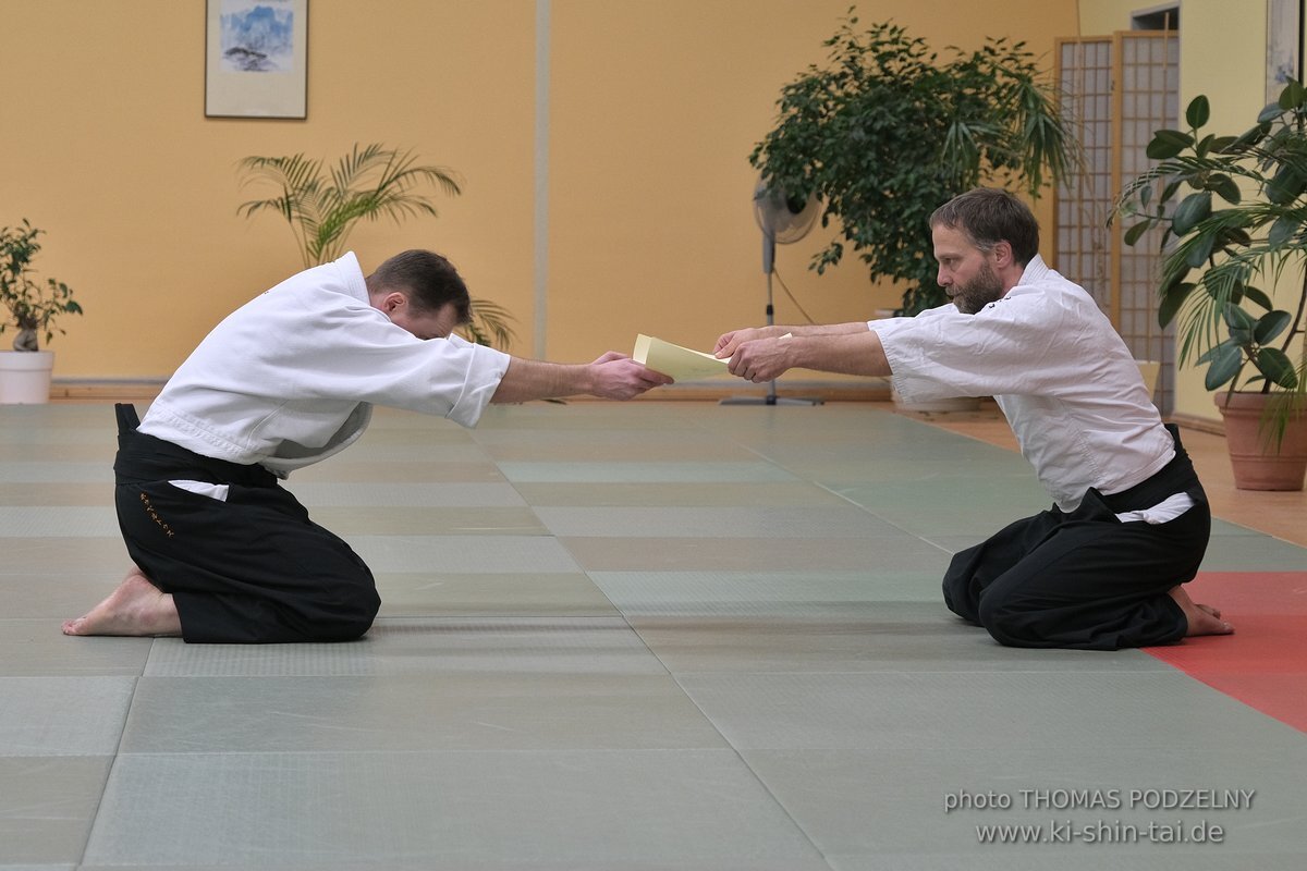 Aikido Lehrgang Volker Hochwald Erlangen 17.-19.3.2023