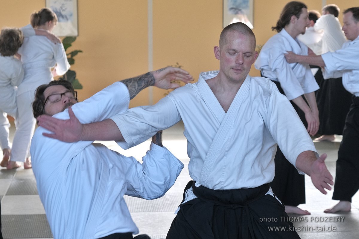 Aikido Lehrgang Volker Hochwald Erlangen 17.-19.3.2023