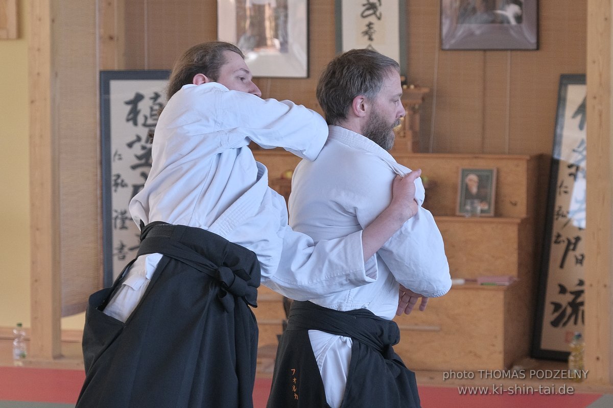 Aikido Lehrgang Volker Hochwald Erlangen 17.-19.3.2023