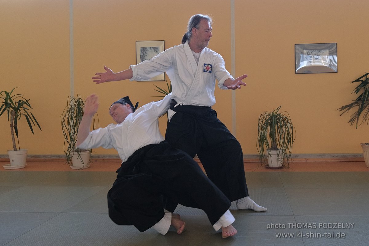 Aikido Lehrgang Volker Hochwald Erlangen 17.-19.3.2023