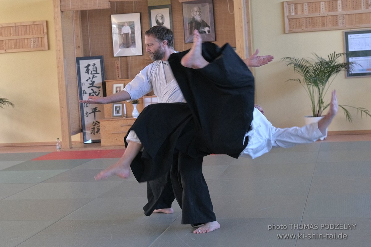 Aikido Lehrgang Volker Hochwald Erlangen 17.-19.3.2023