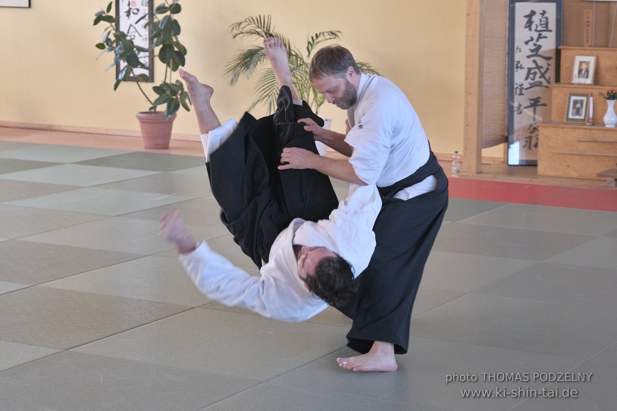 Aikido Lehrgang Volker Hochwald Erlangen 17.-19.3.2023