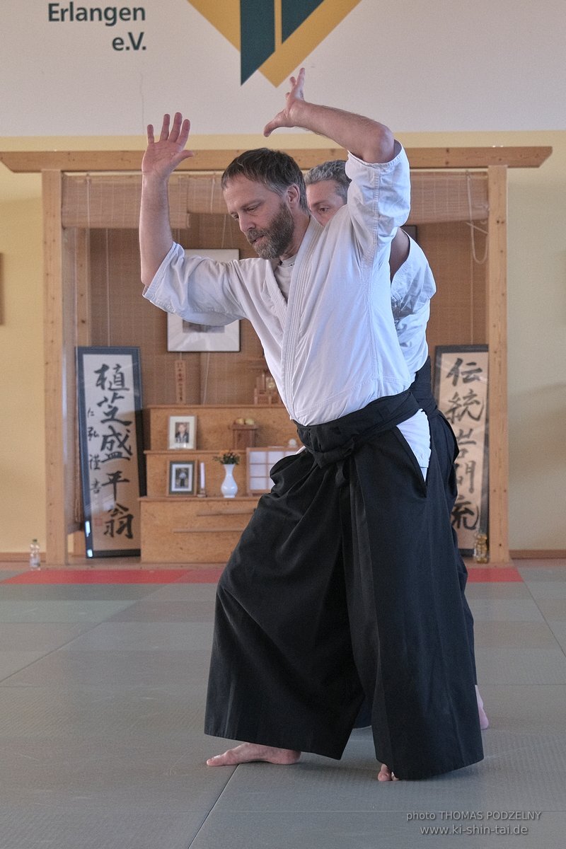 Aikido Lehrgang Volker Hochwald Erlangen 17.-19.3.2023