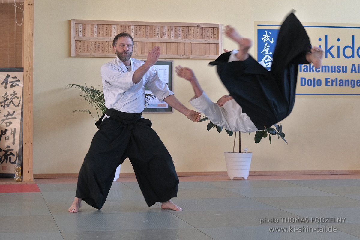 Aikido Lehrgang Volker Hochwald Erlangen 17.-19.3.2023