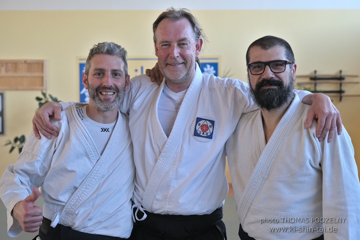 Aikido Lehrgang Volker Hochwald Erlangen 17.-19.3.2023