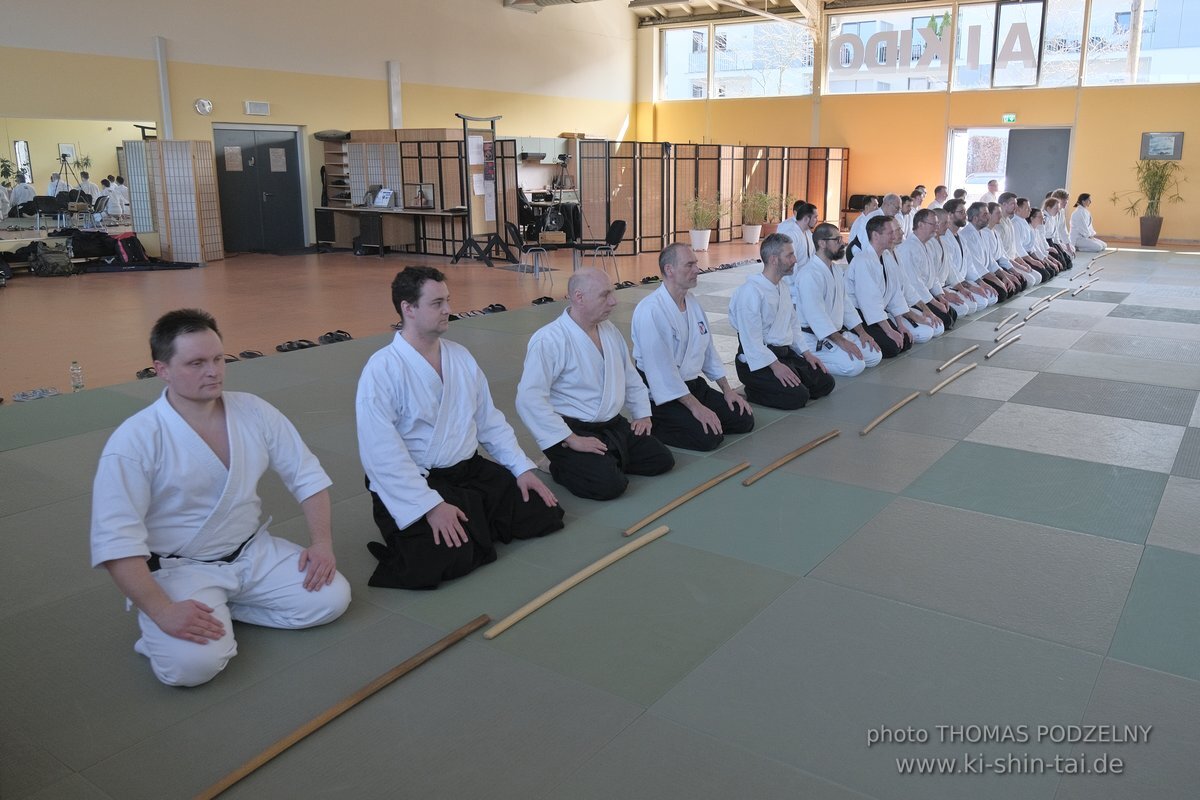 Aikido Lehrgang Volker Hochwald Erlangen 17.-19.3.2023