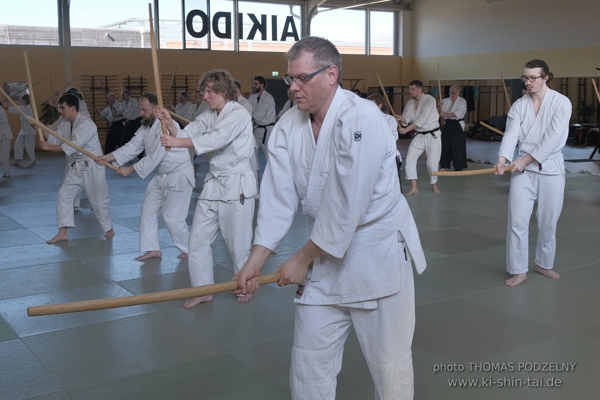 Aikido Lehrgang Volker Hochwald Erlangen 17.-19.3.2023