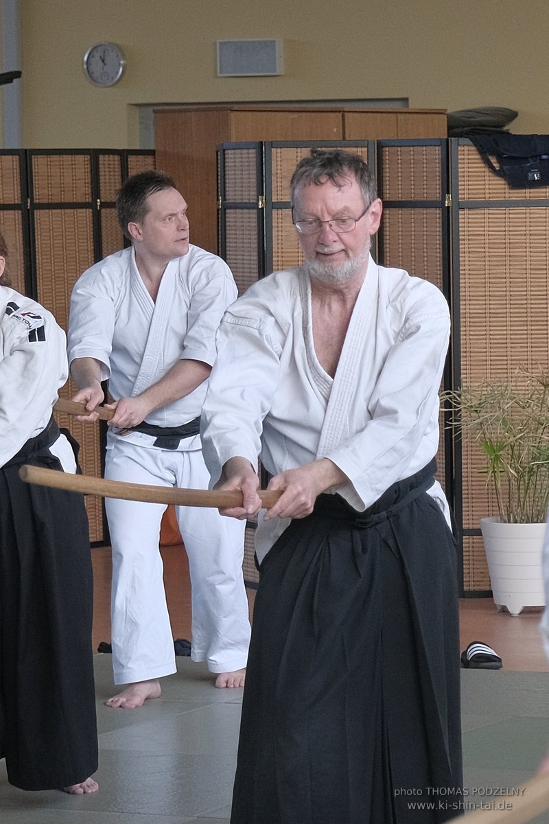 Aikido Lehrgang Volker Hochwald Erlangen 17.-19.3.2023