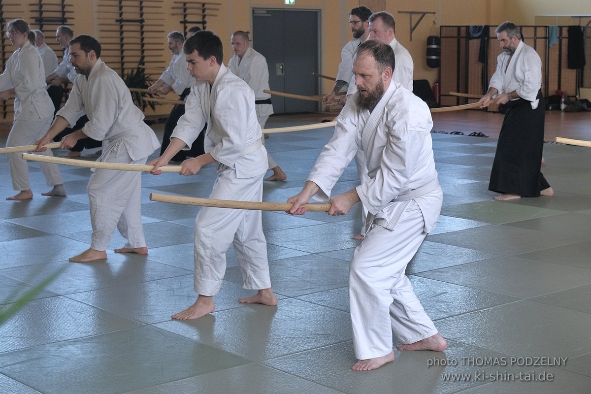 Aikido Lehrgang Volker Hochwald Erlangen 17.-19.3.2023