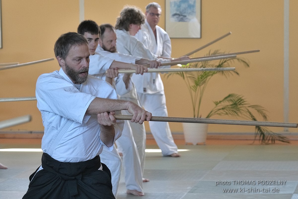 Aikido Lehrgang Volker Hochwald Erlangen 17.-19.3.2023