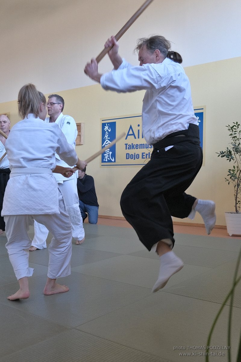 Aikido Lehrgang Volker Hochwald Erlangen 17.-19.3.2023