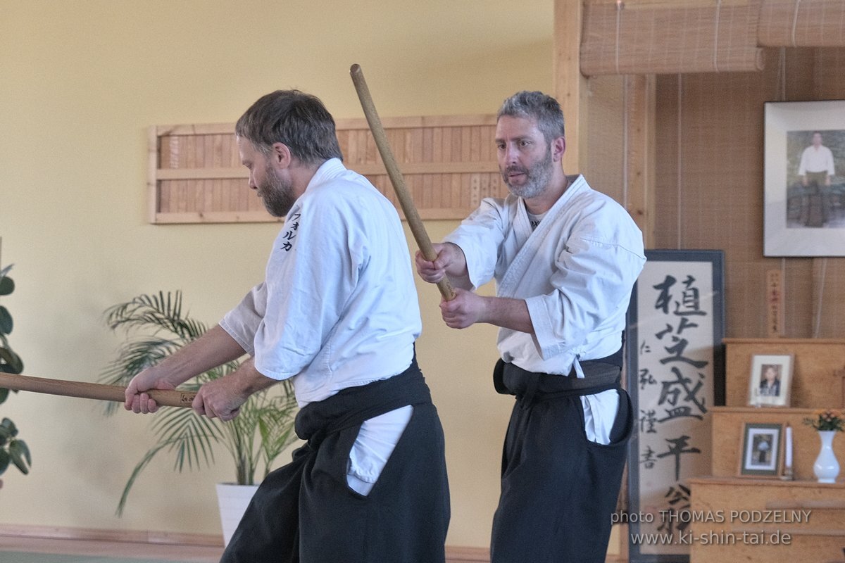 Aikido Lehrgang Volker Hochwald Erlangen 17.-19.3.2023