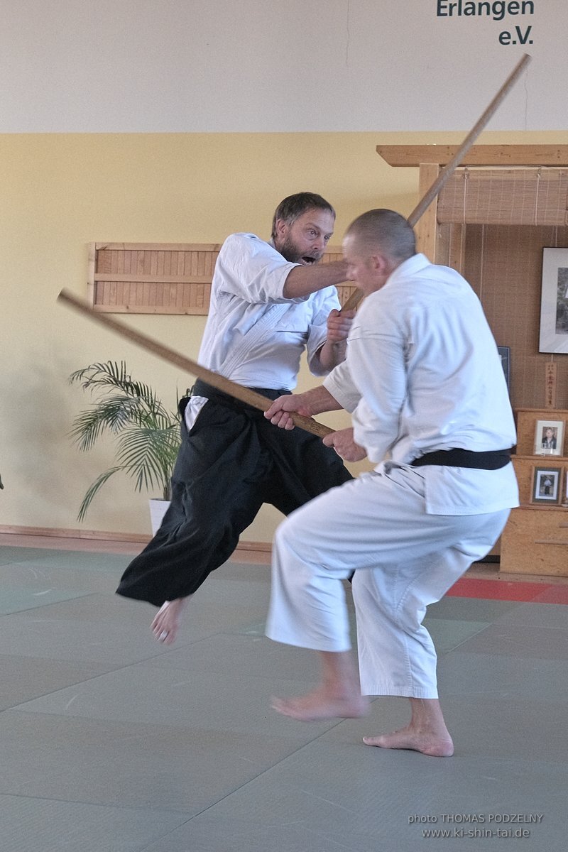 Aikido Lehrgang Volker Hochwald Erlangen 17.-19.3.2023