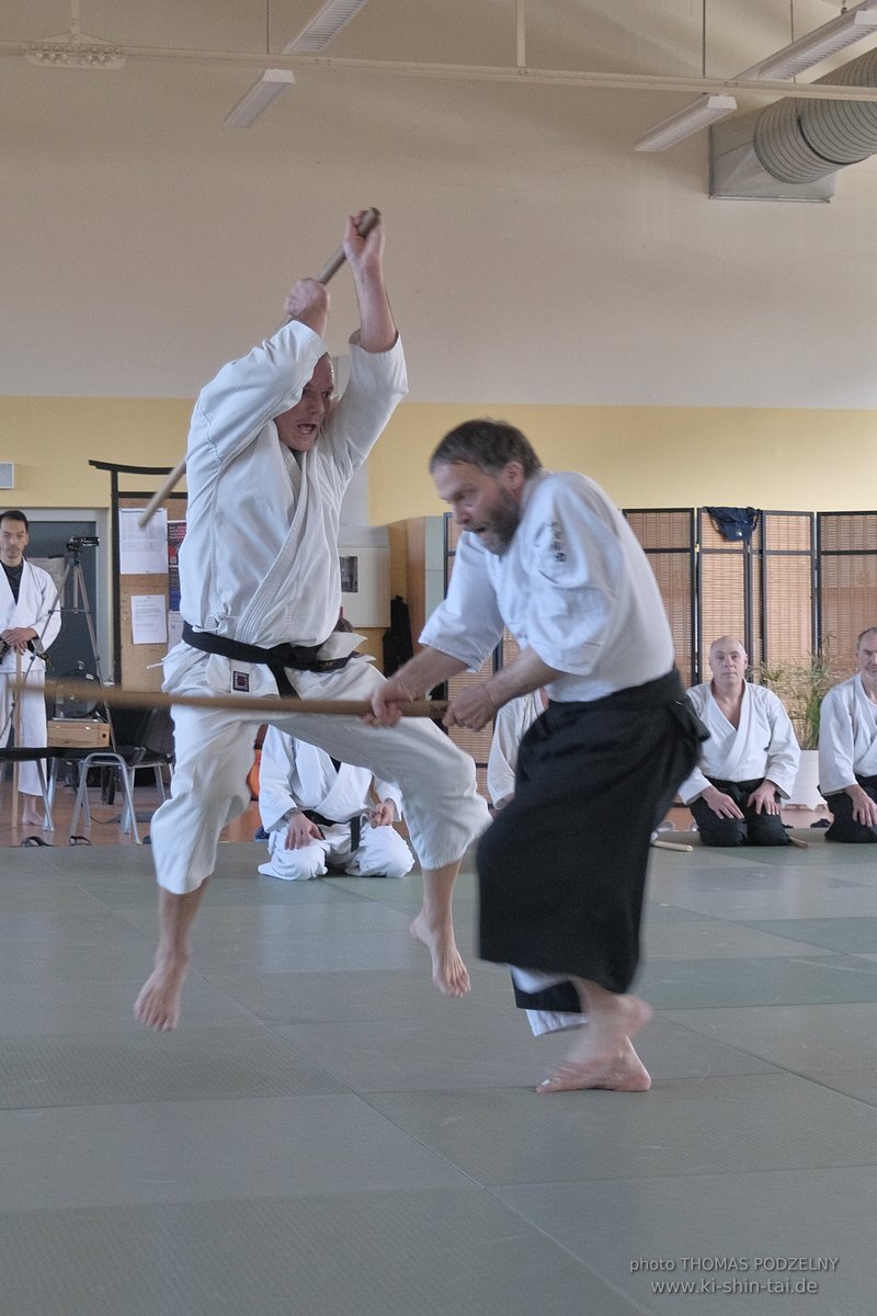 Aikido Lehrgang Volker Hochwald Erlangen 17.-19.3.2023